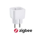 Paulmann Zwischenstecker Smart Home Zigbee Smart Plug für Euro- und Schuko-Stecker Weiß 50131