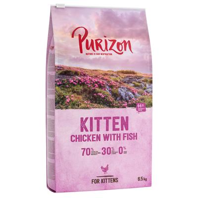 6.5kg Kitten Chicken & Fish Grain-Free Purizon Dry Cat Food