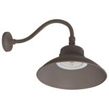 LED Gooseneck 30W/40W/50W CCT Selectable 3K/4K/5K Bronze 120-277V With Photocell