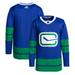 Men's adidas Blue Vancouver Canucks Alternate Primegreen Authentic Blank Jersey