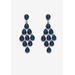 Women's Gold Tone Pear Cut Simulated Birthstone Earrings by PalmBeach Jewelry in September