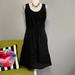 Madewell Dresses | Madewell Black Cotton Eyelet Lovesong Sleeveless Dress New 6 | Color: Black | Size: 6