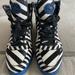 Gucci Shoes | Gucci Ponyhair High Top Sneakers Size 8 | Color: Blue/White | Size: 8.5