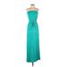 Old Navy Casual Dress - Maxi: Blue Dresses - Women's Size X-Small