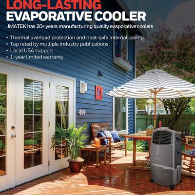 525 CFM Indoor/Outdoor Evaporative Air Cooler (Swa...