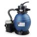 Northlight Seasonal 12-Inch Above Ground Swimming Pool Sand Filter System w/ 0.35 HP Pump, Crystal | 21 H x 12 W x 17 D in | Wayfair