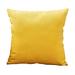 Eider & Ivory™ Megaira Outdoor Square Pillow Cover Polyester in Yellow | 18 H x 18 W x 1 D in | Wayfair 25325C25CEEA4AE2BD0387FF792E8D4C