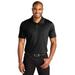 Port Authority K863 C-FREE Performance Polo Shirt in Deep Black size Large | Recycled Polyester