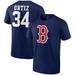 Men's Fanatics Branded David Ortiz Navy Boston Red Sox Logo Graphic T-Shirt