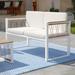 Wallmond Cushioned Outdoor Loveseat Settee by SEI Furniture in Natural