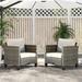 Lark Manor™ Allcot Patio Chair w/ Cushions Wicker/Rattan in Gray | 28.74 H x 27.95 W x 30.12 D in | Wayfair DEBEA4C2E4194A378A143917050FCDFE