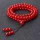 Bracelet de perles en pierre enrichie rouge porte-bonheur pour hommes et femmes bracelets et