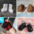 Chaussures en peluche mignonnes pour poupée bottes à lacets en coton accessoires de poupée Star