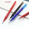 0.7mm/0.5mm recharge de stylo effaçable bleu noir 8 couleurs encre accessoires de bureau papeterie