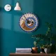 Horloge murale en bois à quartz pour salon horloge en bois d'équilibre décoration de la maison