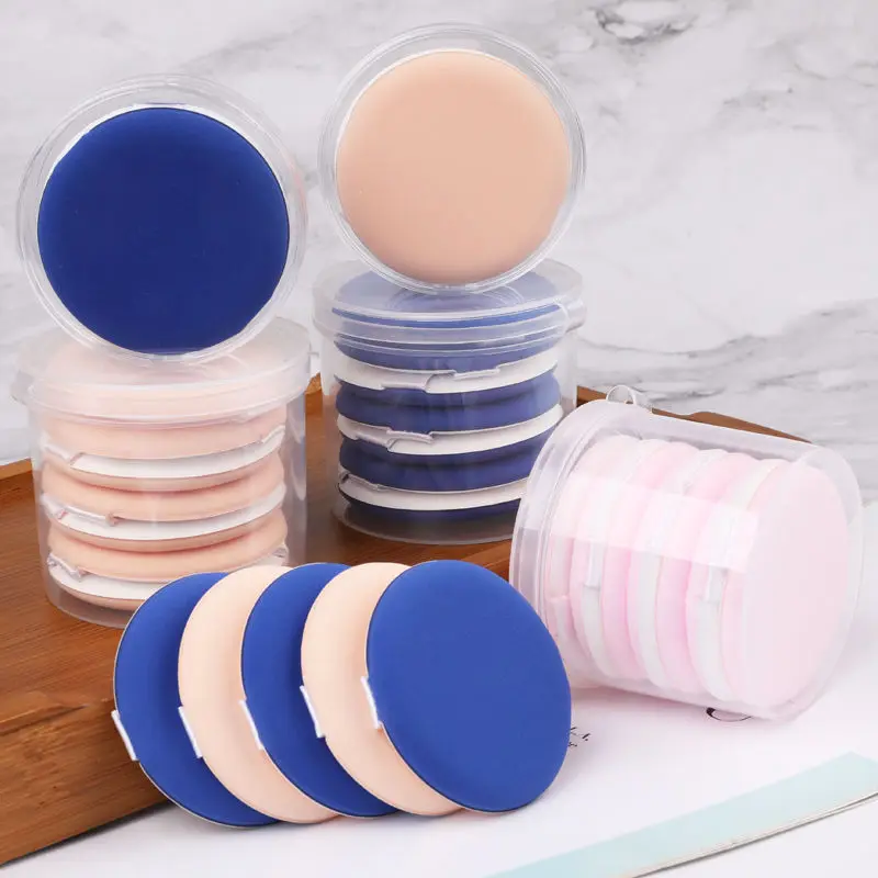 Éponge de maquillage gigante bouffante de poudre, pour outils de maquillage, outils de beauté, accessoires de maquillage, coussin avec éponge, 12/7 pièces