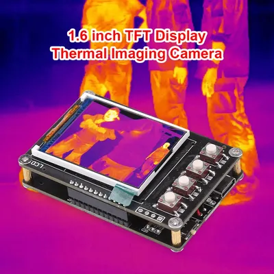 Caméra d'imagerie thermique infrarouge AMG8833 capteurs de température écran d'affichage TFT taux