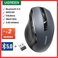 UGREEN Souris sans fil Bluetooth 5.0 Mouse Ergonomic 4000 dpi 6 boutons MUTE MONDE POUR MACBOOK