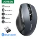 UGREEN Souris sans fil Bluetooth 5.0 Mouse Ergonomic 4000 dpi 6 boutons MUTE MONDE POUR MACBOOK