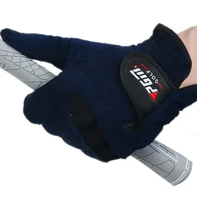 Gants de golf mains droitiers pour hommes absorbant la transpiration gril en microcarence