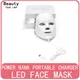 Masque facial LED anti-acné minimalisme thérapie photonique dissolvant déformable remodelage de