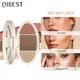 QIBEST-Palette de maquillage 3 en 1 poudre bronzante surligneur fard à joues palette