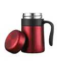 Thermos en acier inoxydable 350 antibactérien tasse à café de 304 ml outil à boire avec fuite de