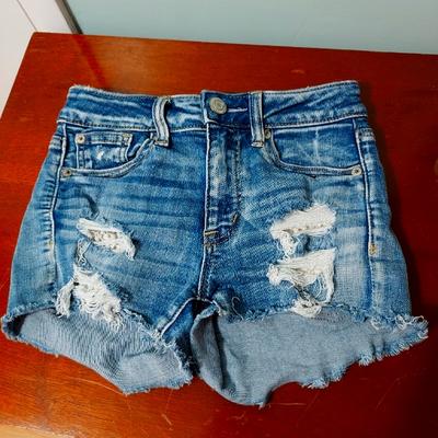 American Eagle Outfitters Shorts | American Eagle Junior Jean Shorts - Size 00 | Color: Blue | Size: 00j