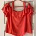 J. Crew Tops | Nwt J.Crew Off Shoulder Bright Pink Top | Color: Pink | Size: 12