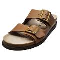 Mephisto Womens Hester Nubuck Leather Camel Sandals 5.5 UK