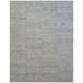 White 36 x 24 x 0.25 in Area Rug - Bokara Rug Co, Inc. Hand-Knotted Wool Area Rug in Gray Viscose/Wool | 36 H x 24 W x 0.25 D in | Wayfair