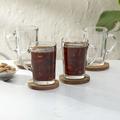 Libbey Tempo Tall Mug, 16-Ounce, Set Of 4 Glass in Brown | 5 H x 4.75 W in | Wayfair 1703655