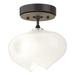 Hubbardton Forge Ume 6 Inch 1 Light Semi Flush Mount - 121372-1101