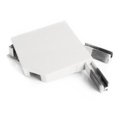 Alu Blendkappen - 45 Grad - 137 mm - Weiß ral 9016 Image
