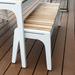 Posh Pollen Largo Outdoor Patio Backless Bench