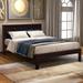 Rasoo Durable Twin Platform Bed Frame with Headboard&Under-bed Storage