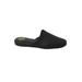Wide Width Men's L.B. Evans Aristocrat Scuff Leather Slippers by L.B. Evans in Black (Size 11 W)