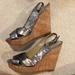 Coach Shoes | Coach Wedges | Color: Gray/Silver | Size: 8