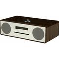 Lecteur cd multifonction et streaming audio sans fil - cgv CD30BT Br - Vintage cd / fm / Bluetooth