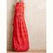Anthropologie Dresses | Anthro Erin Fetherson Coral Lace Maxi | Color: Orange/Pink | Size: 6