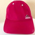 Adidas Accessories | Adidas Hat Adjustable Size Climalite Hat Hot Pink Women’s Adidas Hat Golf Tennis | Color: Pink | Size: Adjustable