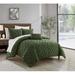 Chic Home Microfiber 8 Piece Comforter Set Polyester/Polyfill/Microfiber in Green | King Comforter + 7 Additional Pieces | Wayfair BCS37121-BIB-WR