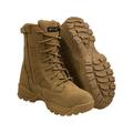 Smith & Wesson Mens Breach 2.0 Waterproof 8in Side Zip Boots Coyote Regular 8 US 810403-8.0-R