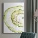 Orren Ellis Lichen Halo V Premium Gallery Wrapped Canvas - Ready To Hang Canvas, Solid Wood in Green/White | 12 H x 8 W x 1.5 D in | Wayfair