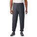 Men's Big & Tall Lightweight Elastic Cuff Sweatpants by KingSize in Carbon (Size 6XL)