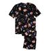 Men's Big & Tall Lightweight Cotton Novelty PJ Set by KingSize in Popcorn (Size 2XL) Pajamas