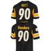 Men's Big & Tall NFL® Lightweight Team Jersey by NFL in Pittsburgh Steelers Watt (Size 4XL)