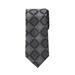 Men's Big & Tall KS Signature Extra Long Classic Fancy Tie by KS Signature in Slate Grey Medallion Necktie