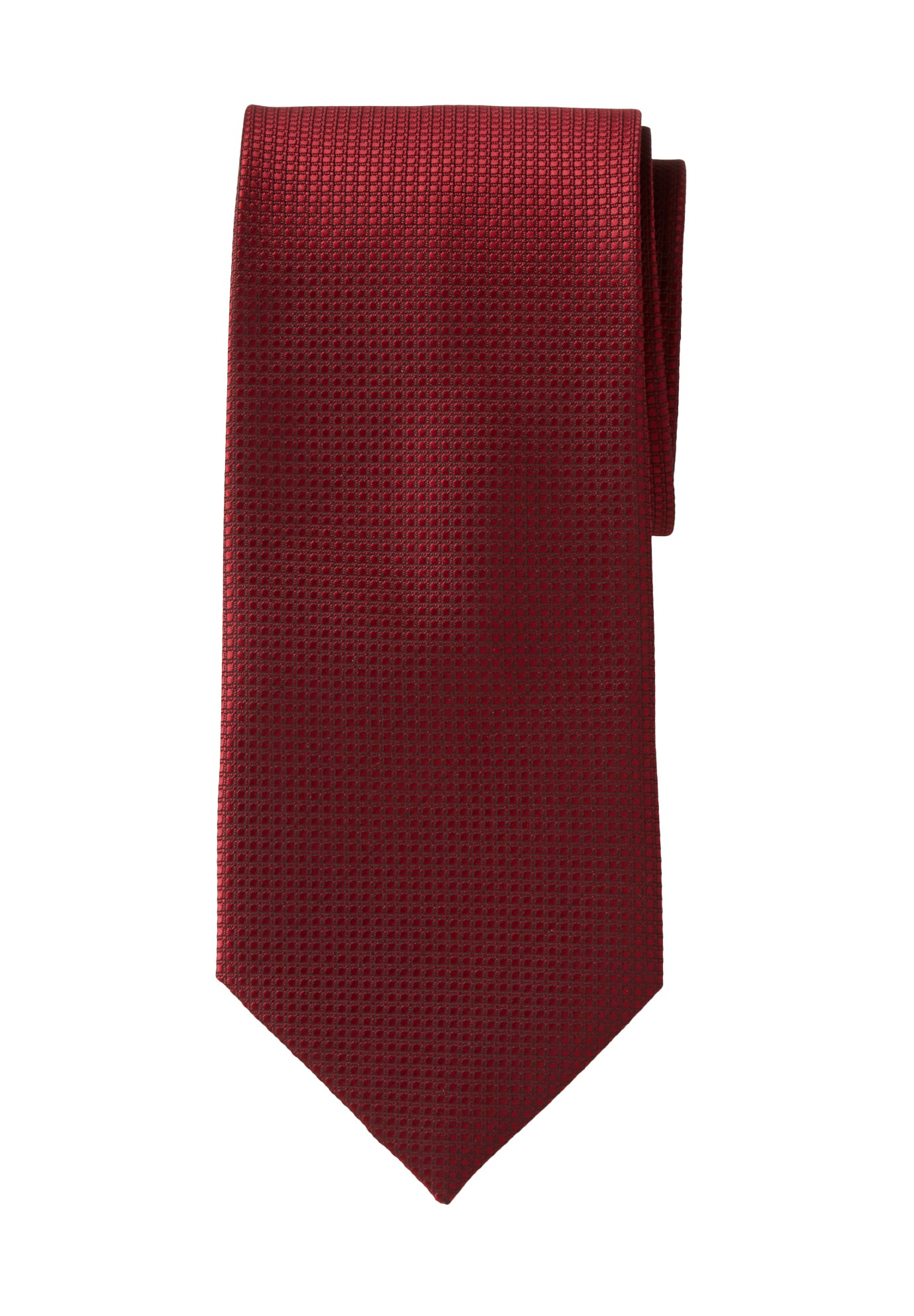 Men's Big & Tall KS Signature Extra Long Classic Textured Tie by KS Signature in Dark Wine Dont Use Necktie