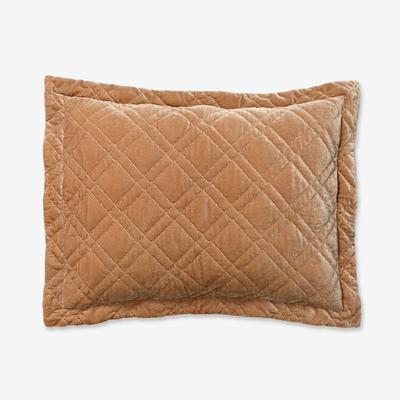 Velvet Diamond Quilted Sham by BrylaneHome in Almo...